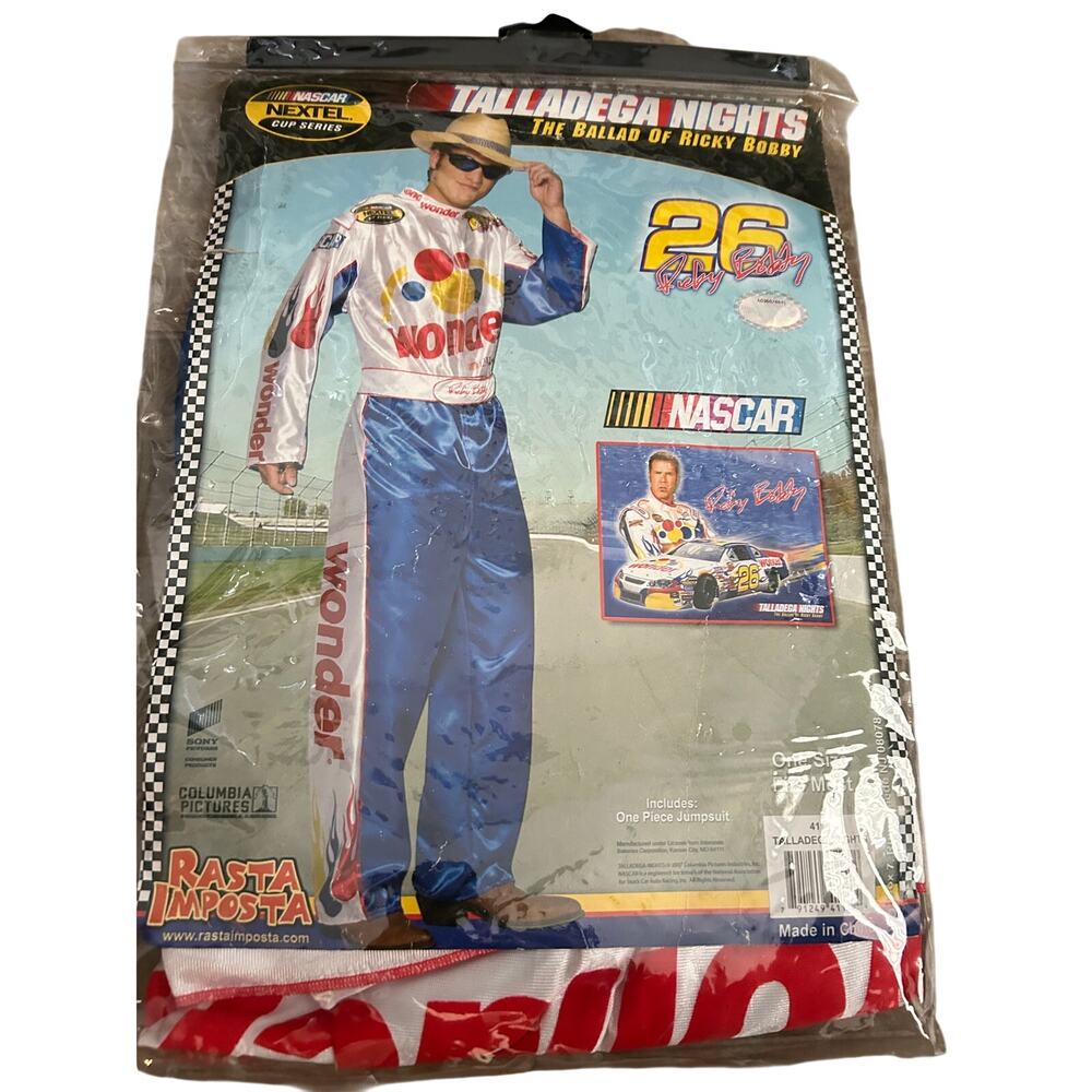 TALLADEGA NIGHTS THE BALLAD OF RICKY BOBBY NASCAR COSTUME